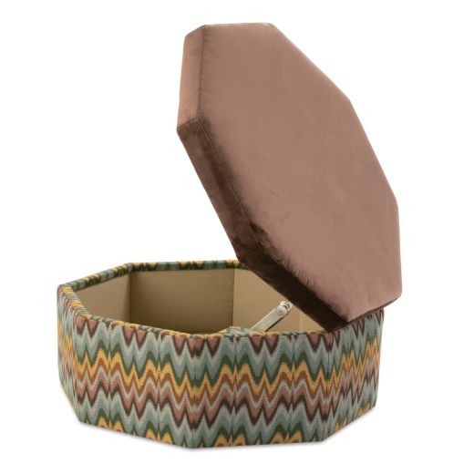 Picture of Othello 40" Octagon Storage Ottoman